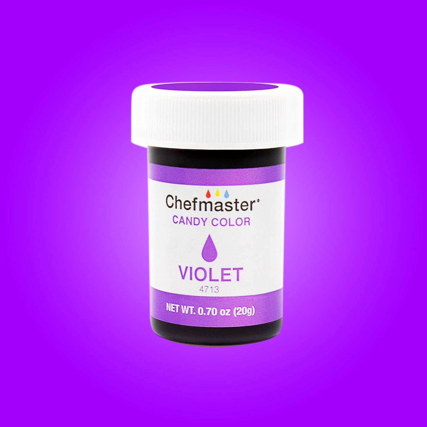 Violet Candy Color, .7oz (Chefmaster)