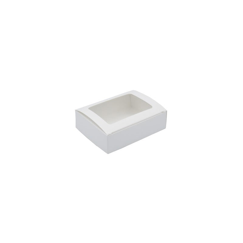 White Box with Window, 1/4 lb, 1 piece, each