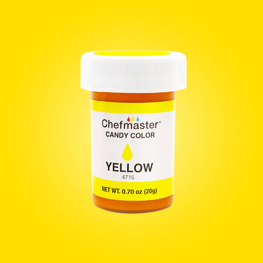 Yellow Candy Color, .7oz (Chefmaster)