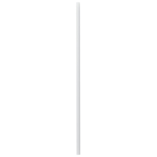 Plastic Pop Sticks, 6" White, 50 Pack