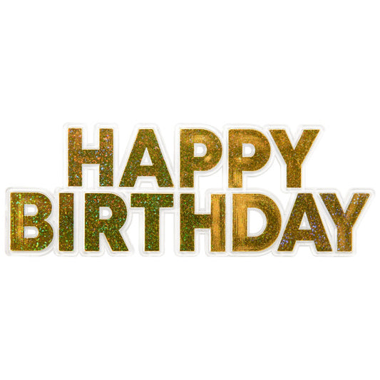 Happy Birthday Gold Layon