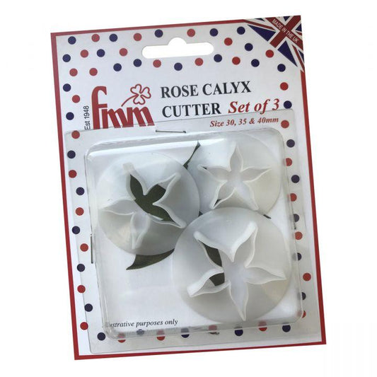 FMM Rose Calyx Cutter Set, 3 Piece
