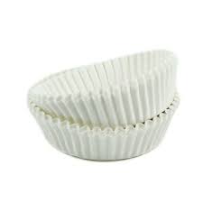 Candy Cups, #601 White, 81 Pack