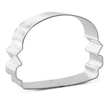 Hamburger Cookie Cutter, 4"