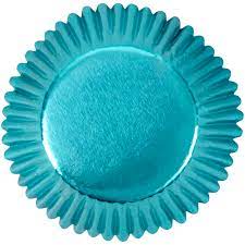 Turquoise Foil Cup