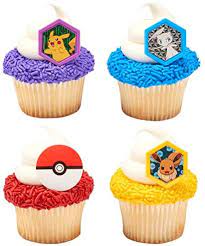 Pokemon Rings, 8 Pack