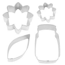 Floral Centerpiece Cookie Cutter Set