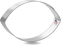 Football Cookie Cutter, 5"