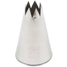Open Star Bakers Tube, #825
