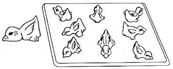 Easter Duck Mold, 3D