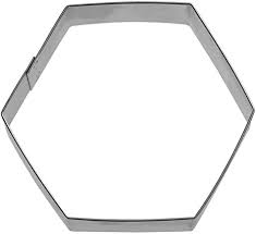 Hexagon Cookie Cutter, 3"