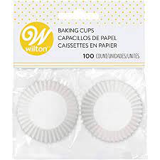 Mini Muffin Cups White