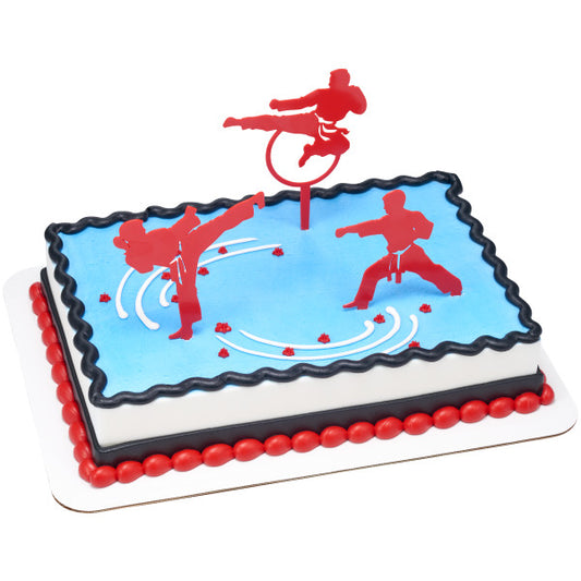 Karate Martial Arts Cake Kit
