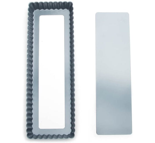 Loose Bottom Rectangle Tart / Quiche Pan, 14"x 5", Fox Run