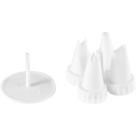 Plastic Tip and Nail Set, 5 Piece