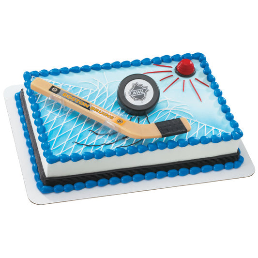 Boston Bruins Hockey Cake Top Set