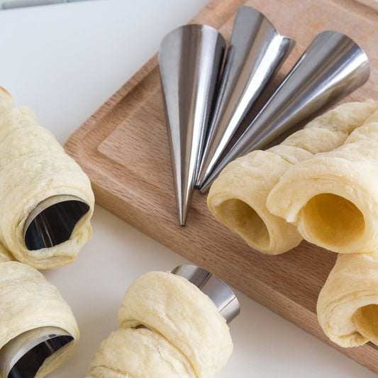 Cream Horn Molds, 6 Pack