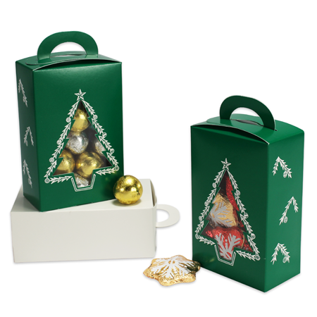 Green Tree Tote Box, 1/2 lb.