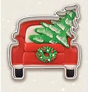 Truck with Tree Cookie Cutter, 3.25"