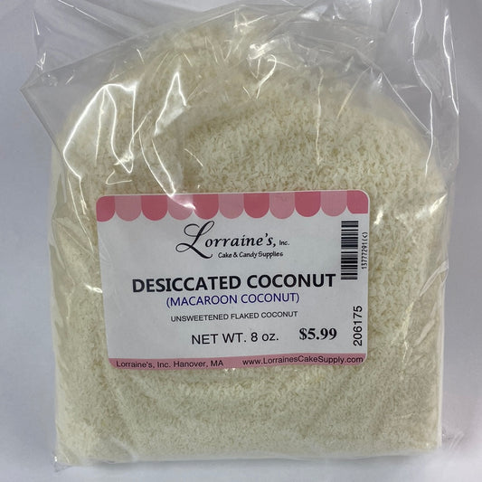 Unsweetened Macaroon Coconut, 8oz
