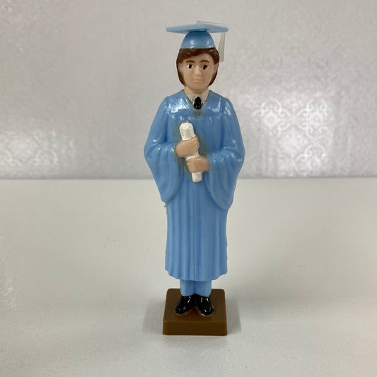 Graduate Boy, Light Blue Robe