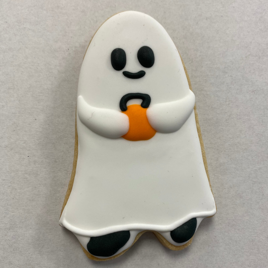 Ghost with Feet Cookie Cutter, 3.5"