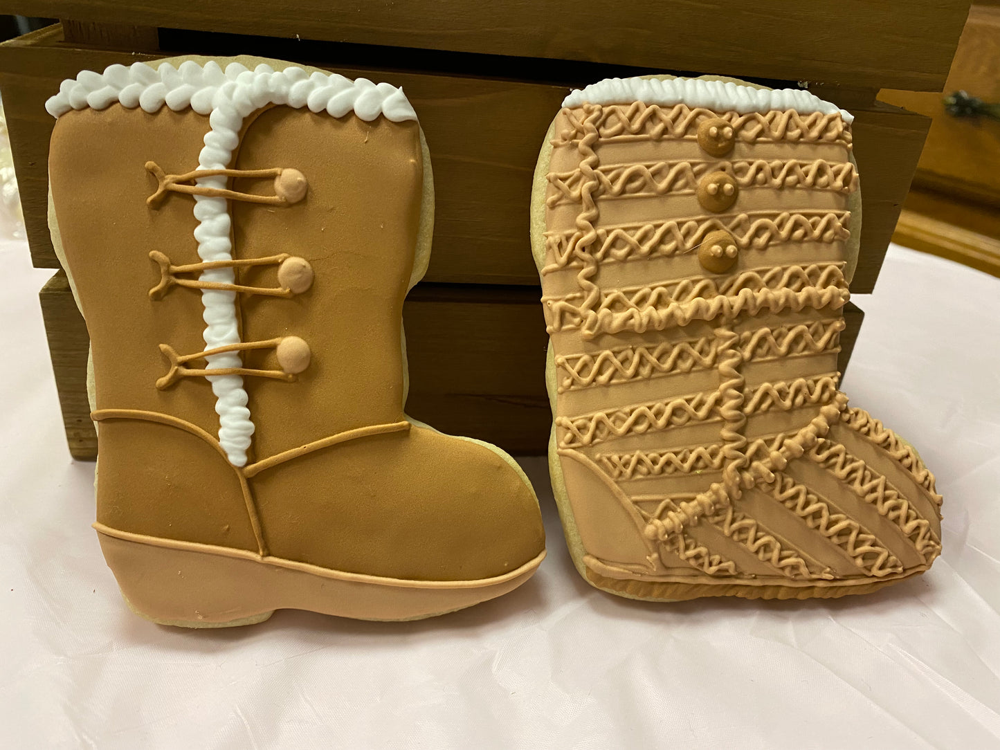 Santa Boot Cookie Cutter, 4"