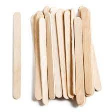 Wooden Popsicle Stick, 50 Pack