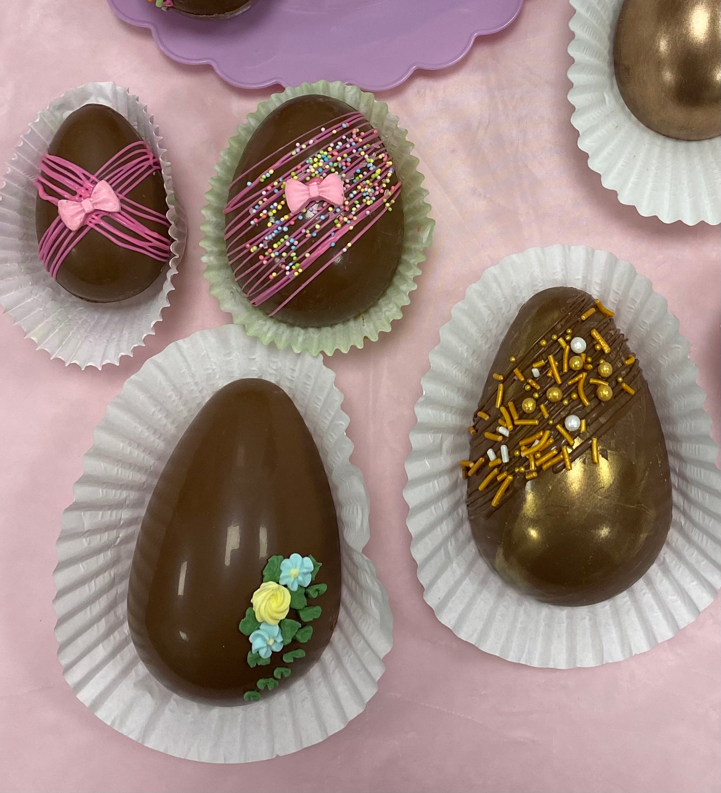 Chocolate Easter Egg Demo Class