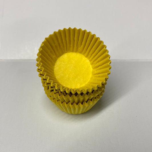 Candy Cups, #4 Yellow, 100 pack