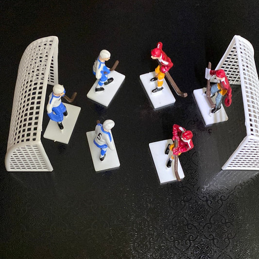 Hockey Team with Nets Cake Topper