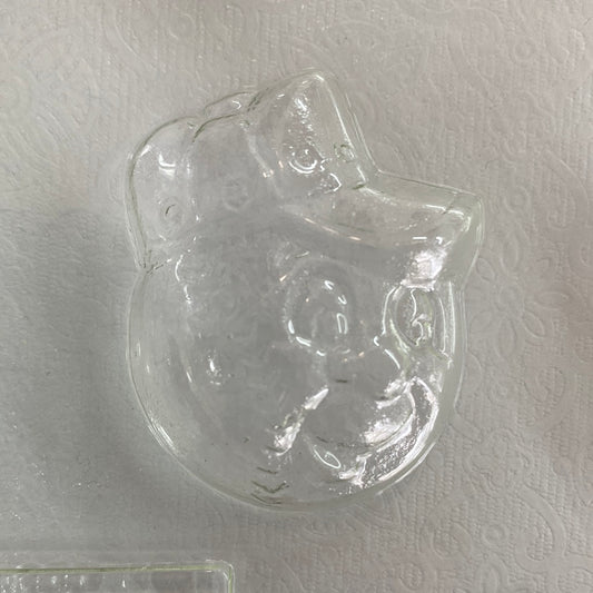 Baseball Face with Baseball Cap, Bite Size Mold