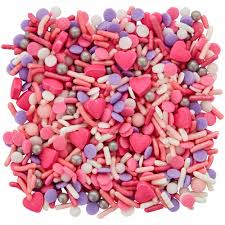 Valentine's Day Pink & Purple Sprinkle Mix