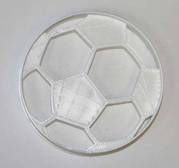 Soccer Ball Plastic Cookie Cutter
