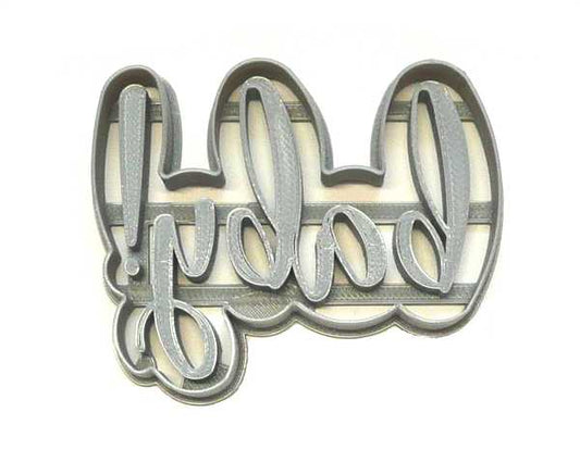Baby (Word) Plastic Cookie Cutter