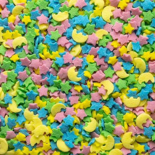 Starry Night Confetti Quins, 2 oz