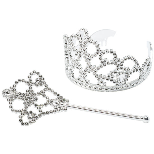 Princess Crown & Wand Cake Topper Set