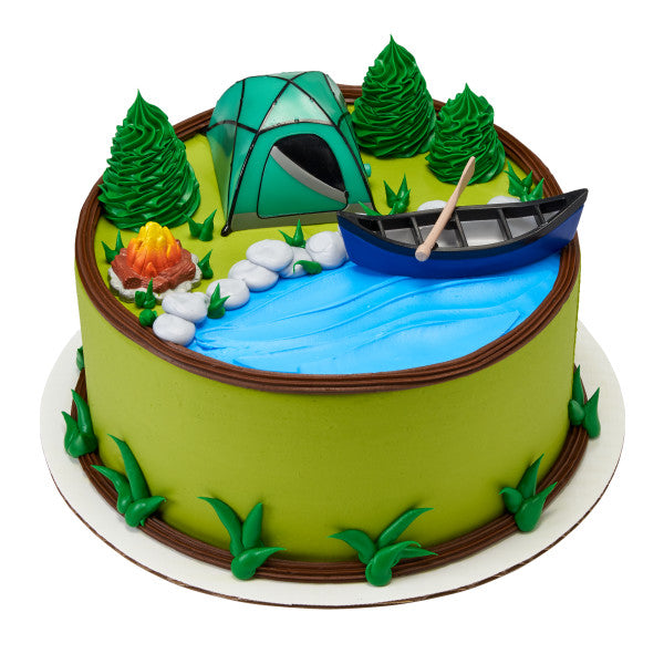 Fisherman In Boat Topper – Lorraines Cake & Candy Supplies