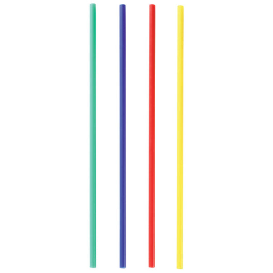Plastic Pop Sticks, 6" Primary, 50 Pack