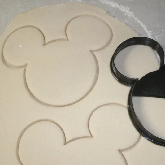 Mickey Mouse Head Plastic Cookie Cutter