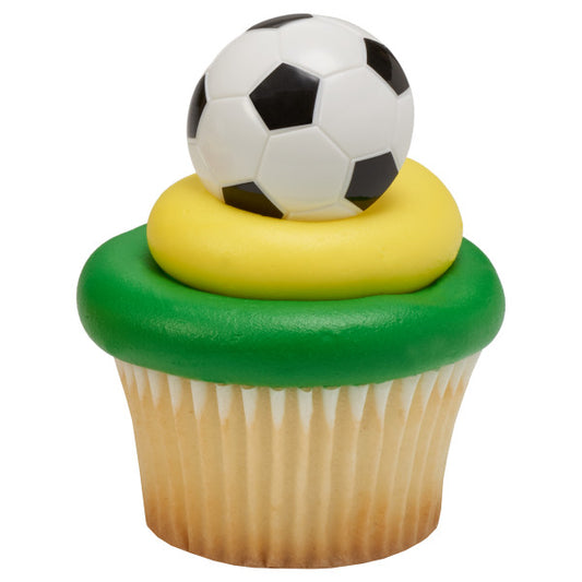 Soccer Ball Rings, 12 Pack