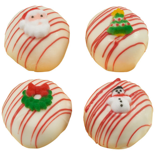 Christmas Charms Sugar Dec-Ons, 12 Pack