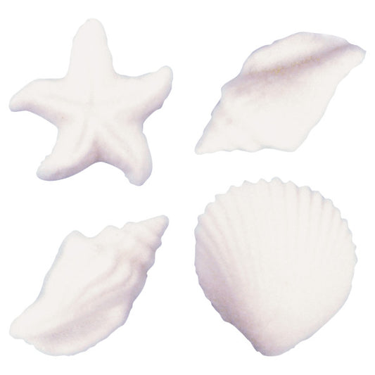 Sugar Seashells and Starfish, 8 Pack