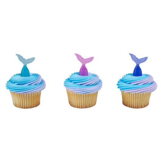 Mermaid Tail Picks, 9 Pack