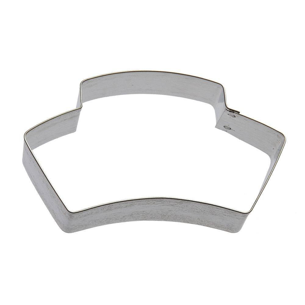 Nurse Hat Cookie Cutter, 4"