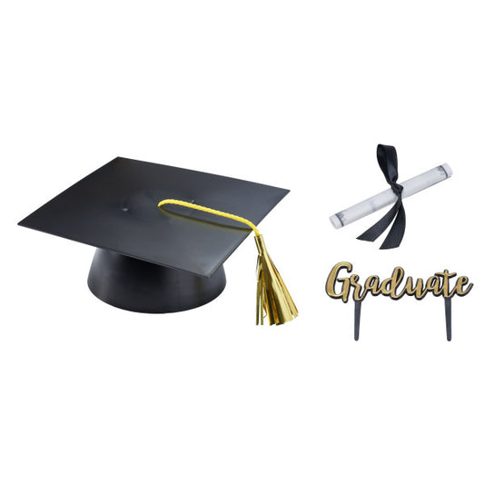 Mega Graduation Cap and Diploma Set