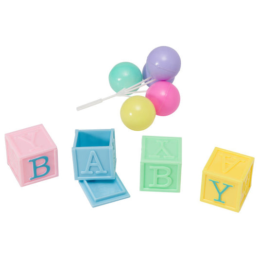 Baby Blocks Decorating Set