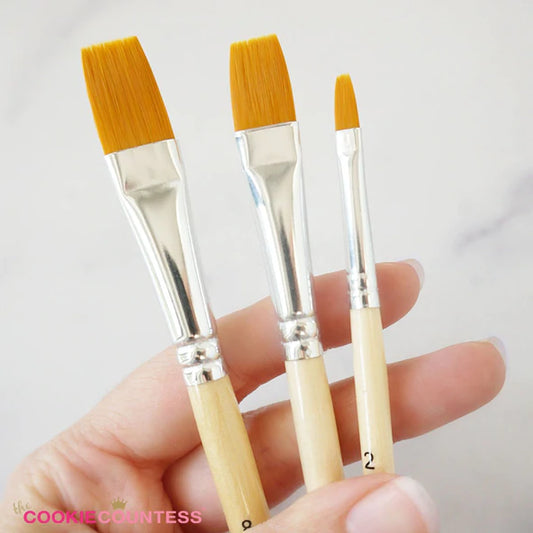 Food Safe Brushes, Set of 6