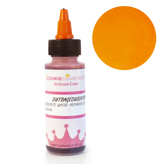 Outrageously Orange Airbrush Color, 2oz
