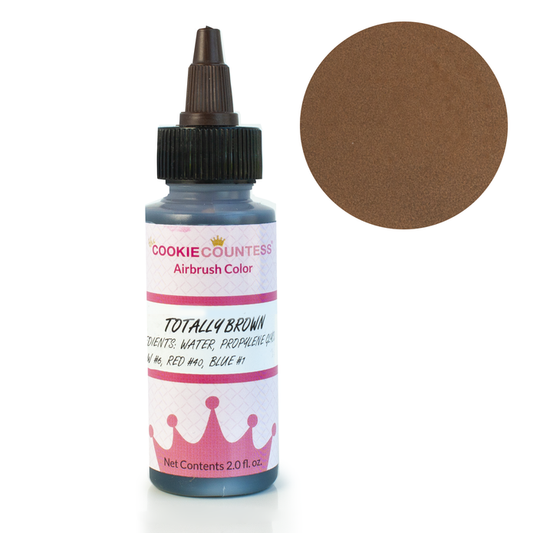 Totally Brown Airbrush Color, 2oz